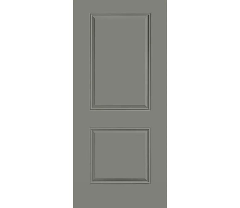 Frisco 2 Panel Square Steel Entry Door