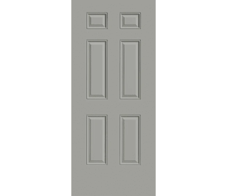 Frisco 6 Panel Steel Entry Door