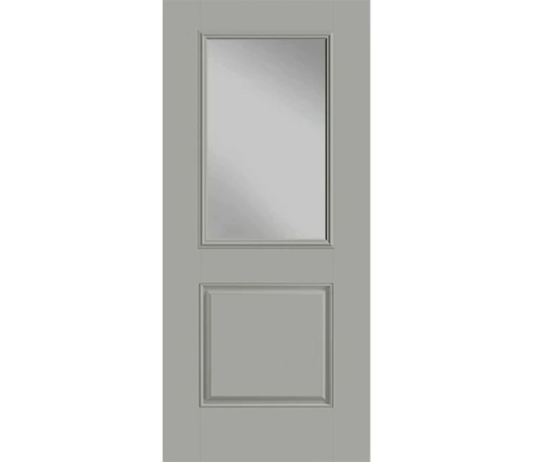 Frisco Half Light 1 Panel Fiberglass Entry Door