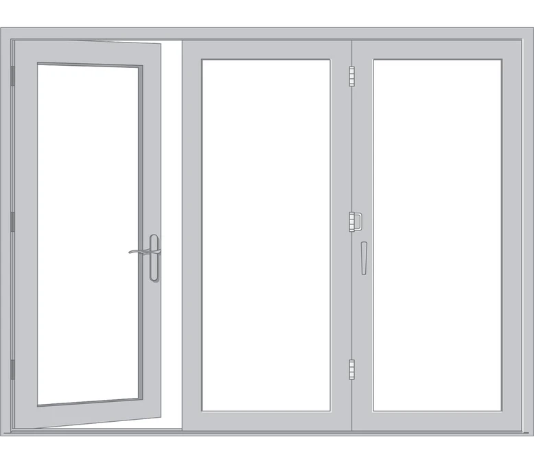 Frisco Pella Architect Reserve Series Contemporary Bifold Patio Door