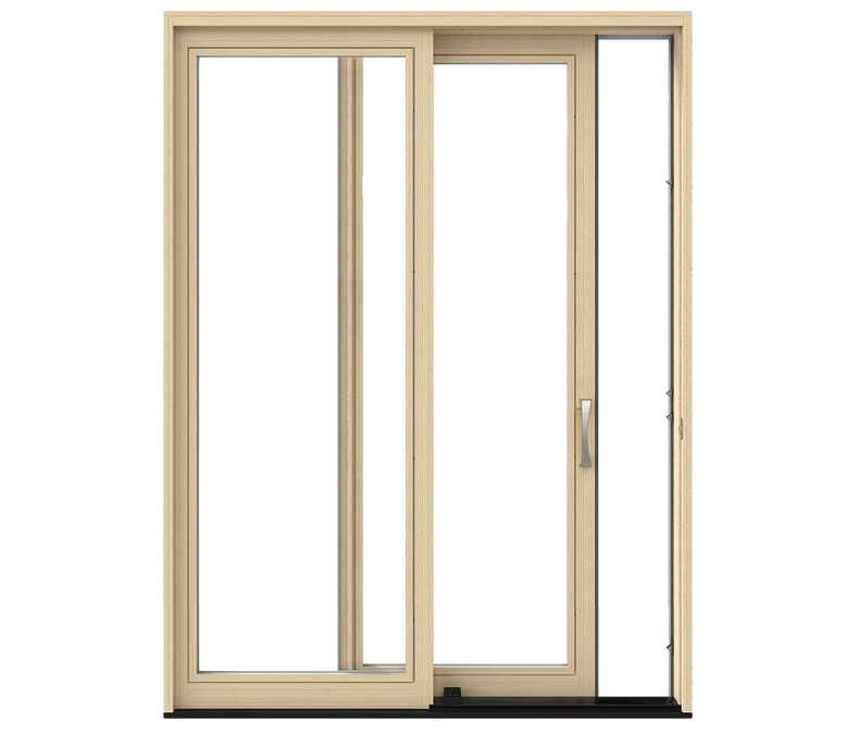 Frisco Pella Lifestyle Series Wood Sliding Patio Doors